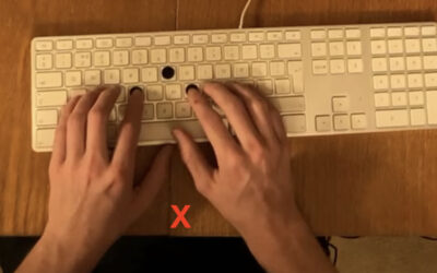 The 10 Mistakes To Avoid When Learning To Touch Type!