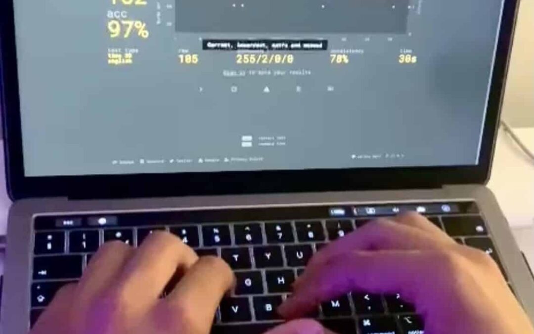 Can our tutors touch type?